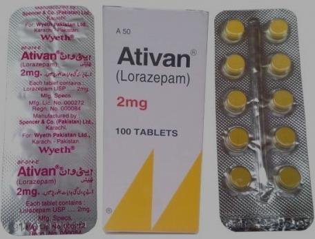 Ativan lorazepam 2 mg